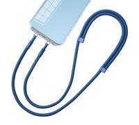 YIGZYCN Not Loss Double Hook Phone Lanyard Side Mount Pad Metal Lanyard Clip With Two Rings Corrosions Resistant Clip For Phone Stylish Phone Accessory