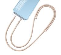 YIGZYCN Not Loss Double Hook Phone Lanyard Side Mount Pad Metal Lanyard Clip With Two Rings Corrosions Resistant Clip For Phone Stylish Phone Accessory