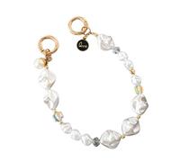 [YIGZYCN] Pearls Beads Cell Phone Strap Fashion Phone Strap Late Creative Bag Charm Charm Phone Case Decorative Elegant Bag Charm Charm Charm Fashion Phone Strap Phone Slap Strap, As described