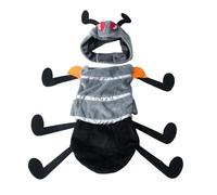 YIGZYCN Playfulness Pet Cats Ants Costume Premium Plush Fabric Easyly Dresses Halloweens Party Make Up Accessory Comfortable Cats Ants Costume