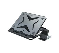 YIGZYCN Portable Aluminum Laptop Stand Height Adjustables Desktop Notebook Holder Compatibles with Devices Aluminum Laptop Stand