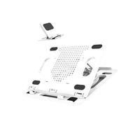 YIGZYCN Portable Aluminum Laptop Stand Height Adjustables Desktop Notebook Holder Compatibles with Devices Aluminum Laptop Stand