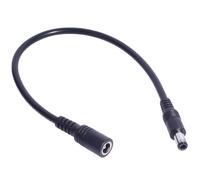 YIGZYCN Portable DC6.3x3.0mm Power Extension Wire for Laptops Computers 30cm Long 18AWG Male to Female Connector Cord Line Charging Line