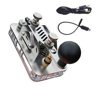 YIGZYCN Professional Make of Metal Ensuring Morse Code Sending for Skill Enhancement Code Telegraph Stainless