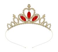 YIGZYCN Queen Crowns Blingbling Headband Heart Headwear Glistening Photo Props Halloween Party Headwear Cosplay Accessories Theme Party Headband