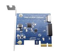 YIGZYCN Rapid PCIE to 20Pin Type EMAIL Link Card Agreement for Upgrades and External Expansion PCIE Extension Card