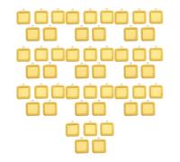 YIGZYCN Resistant Alloy Square Holder Suitable for 20mm Time Gemstones Providing Stable Long Lasting Jewelry Stand