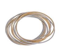 [YIGZYCN] Retractable Carbon Steel Wire Bracelet String Spring Bracelet Stackable Coil Set Bracelet Women Jewelry Bracelet