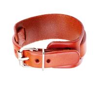 YIGZYCN Retro Punk Leather Double Layer Buckled Closure Adjustable Wrist Chain for Women Men Adjustable Gothic Punk Unisex