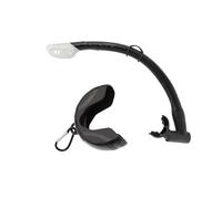 YIGZYCN Rolls Up Silicone Snorkels Swimming with Hanging Buckles for Scubas Diving, Spearfishing, Freediving, Snorkeling Freediving for Scubas Diving