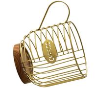 YIGZYCN Rusts Resistant Iron Coffee Pods Dispenser Kitchen Counter Organizers with Removable Sections Nordic Homes Decors Rusts Proof Kitchen Storage Basket