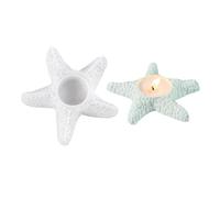 YIGZYCN Sea Star Resin Molds Candlestick Silicone Molds For Epoxy Resin Holder Tealight
