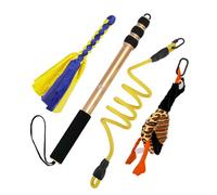 YIGZYCN Secure Dog Walking Tool with Telescoping Handle Nonslip Grip and Nylons Cord for Outdoor Exercise Extendable Dog Toy