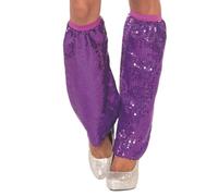 YIGZYCN Sequins Leg Warmers Sparkle Leg Sleeves 80 Knee High Leg Socks For Women Girls Leg Gifts