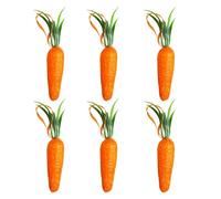 YIGZYCN Set of Easter Carrot Decorations Large and Small Size Fine Craftsmanship Ornament for Indoor and Outdoor