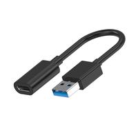 YIGZYCN Short USB3.0 To USB C Adapter Cable For Efficient Charging And Data Transfer 5Gbps Digital Headphones Adapter Cord