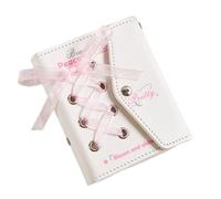 YIGZYCN Single Slot Card Organiser Durability PU Card Holder Creative Projects Customizable Photo Album for Gift Ideas Family Memory Book