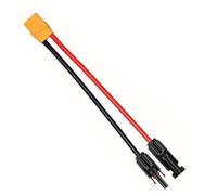 YIGZYCN Solar Panel Connectors to XT90 Male Adapter Cable Extension Adapter for Power Stations 10AWG Wire Power Station