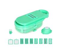 YIGZYCN Space Saving 9 in 1 Kitchen Gadget Includes Interchangeable Kitchen Essential Set for Quick Meal Preparation Sturdy ABS PP Vegetable Cutting Gadget