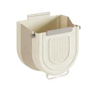 YIGZYCN Space Saving Foldable Waste Basket Wall Mounted Kitchen Trash Can Deeply Square Garbage Bin Open Design for Quick Use Home Trash Can