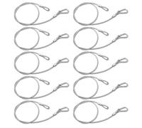 YIGZYCN Stage Lighting Cable Set 5PCS/10PCS Stainless Steel Wire for Securedly Mounting of Party