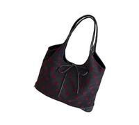 YIGZYCN Stylish Dot Shoulder Bag With Tear Resistant PU Leather Underarm Bags Lightweight Large Capacity For Women Daily Use Practical Pu Leather Work Travel Bags