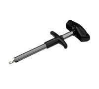 YIGZYCN T Type Hook Remover Aluminum Tube Hook Detacher Portable Separator Fish Out Extractor Fishing Tool Enduring Fish Separator Aluminum Alloys Extractor