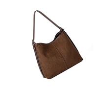 YIGZYCN Trendy Retro Oversized Underarm Purse Textured Leather Work Travel Handbag Water-Resistant Women Professional Accessory Spacious Commuters Bag For Work