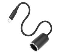 YIGZYCN Type C Male to Cigarettes Converters 5V to 12V Output for Car Accessories and Power Supply USB C to Cigarettes Adapter