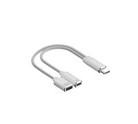 YIGZYCN Type C On The Go Cable USB C Male To Type C+USB Female Port Adapter Cord 2 In 1 Charging Cable Data For Tablets