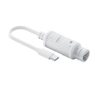 YIGZYCN Type C to Power Over Ethernet Converter 48V to 5V 2.4A Output Overcurrent Protections ABS Shell 10 / 100Mbps Type Power Over Ethernet Standard Adapter USB