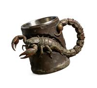 YIGZYCN Unique Scorpions Inspired Resin Coffee Mug with Handle, Home Outdoor Use Scorpions Shaped Resin Mug
