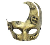 YIGZYCN Unisex Serrated Masquerade Mask Cosplay Mask Steampunk Half Face Mask for Carnival Halloween Dress up Party Mask Gifts