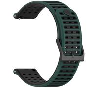 YIGZYCN Universally 22mm Watch Straps Bracelets Washable Suitable for 22mm Devices Soft Silicone Wristband Multi Hole Ventilation Sweat Resistant Silicone Replacement Band
