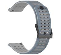 YIGZYCN Universally 22mm Watch Straps Bracelets Washable Suitable for 22mm Devices Soft Silicone Wristband Multi Hole Ventilation Sweat Resistant Silicone Replacement Band