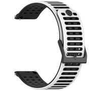 YIGZYCN Universally 22mm Watch Straps Bracelets Washable Suitable for 22mm Devices Soft Silicone Wristband Multi Hole Ventilation Sweat Resistant Silicone Replacement Band