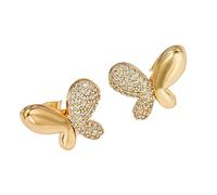 YIGZYCN Universals Earphone Clips Artistic Asymmetrical Design Metal Decoration Buckles for Secure Wear Lightweighted Earphone Accessory