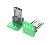 YIGZYCN USB 2.0 PCB Mount Connector USB 4Pin/USB C 5Pin PCB Mount Socket 90 Degree Replacement Adapter Assortment For Phone
