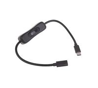 YIGZYCN USB C Cable 20V 5A 100W To Type C Male Charger Cable Power Adapter Power Cord With Switches For Phone Extension Male To Female
