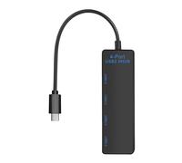 YIGZYCN USB C Multiport Adapter With 4 USB 2.0 Slots 480Mbps Fast Charging Adapter For Office Study Entertainment Use USB C To USB Adapter
