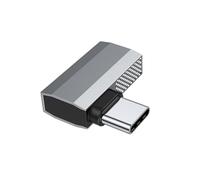 YIGZYCN USB C Right Angled Adapters 90 Degree 100W 10Gbps 4K Video USB C Male To Type C Female Extension Extenders For Laptops