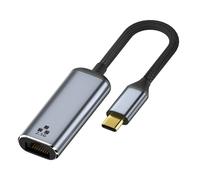 YIGZYCN USB C To Ethernet Adapter USB3.1 2.5 Gigabit Networking Card 2500Mbps For Tablet Laptop Switches Tablets Laptop Networking Adapter