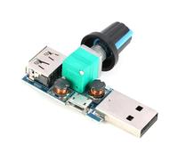 YIGZYCN USB Fan Speed Controller Stepless Adjust Speed Controller Stepless Regulator Module 5W 4-12V