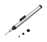 YIGZYCN Vacuum Sucking Pen Suction Remover Sucker IC Tweezers Pick Up Tool Soldering Tool Desoldering With 3 Suction Headers Vacuum Sucking