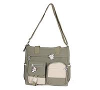 YIGZYCN Versatile Shoulder Bag Large Capacity Bag Student Girl CanvasBag Korean Fashion Casual Bags School Bag