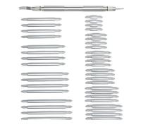 YIGZYCN Watch Band Adjustment Tool Set with 41pcs Stainless Steel Spring Pin for Strap Adjustment Repair