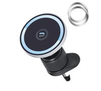 YIGZYCN Windshield Smartphone Mount Bracket With 360 Degree Rotatable For Navigation Video Calls Daily Commutes