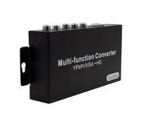 YIGZYCN YpbPr/VGA To HDTV 1080P Converter Supporting 1080P For Home Or Office Use PC Laptop Display Easy Installation