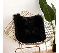 YIHAIC Faux Fur Cushion Covers,Fluffy Soft Pillow Cases,Plush Throw Pillow Cover For Sofa Bedroom Car holiday decorative, wedding, home decorative, office 45 x 45cm