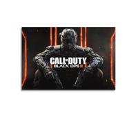 YIHAIKAI Game Poster Call of Duty Black Ops III Poster Decorative Painting Canvas Wall Posters And Art Picture Print Modern Family Bedroom Decor Posters 12x18inch(30x45cm)